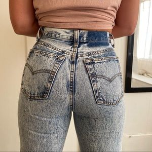 Vintage Acid Wash 501 Levi’s